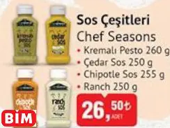 CHEF SEASONS SOS ÇEŞİTLERİ CHEF SEASONS SOS ÇEŞİTLERİ